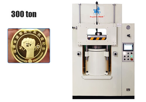 máquina de prensa de monedas