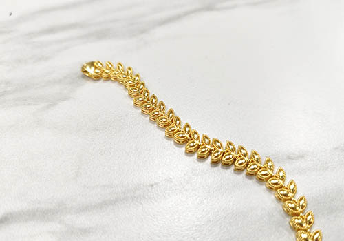 24K Electroformed Gold Chain